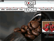 Tablet Screenshot of lovethecook.com